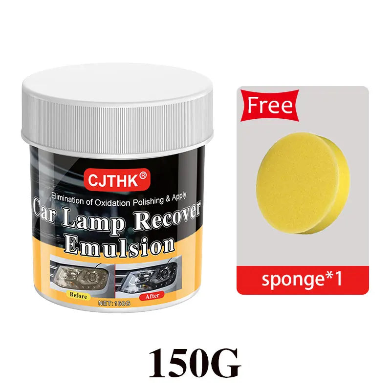Visco Car Headlight Restoration Polishing Kit - Scratch Remover and Oxidation Cleaning Repair Paste, Used for Polishing Car Headlights, Restoring Bright Shine