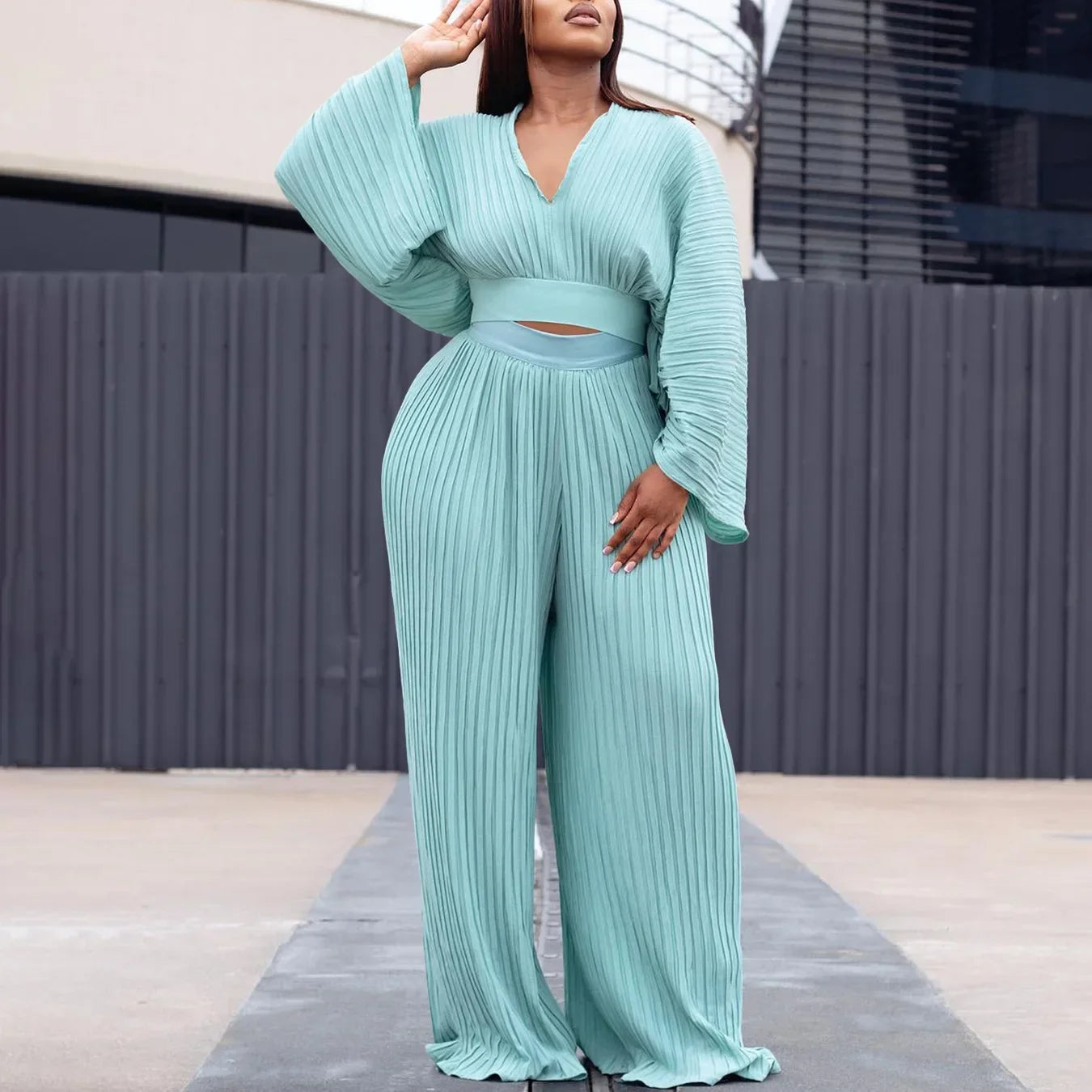 Maxy 2 Piece Women Sets New Arrival Spring Autumn Matching Sets Two Pieces Sets Top Pants Suits Outfits Clothing