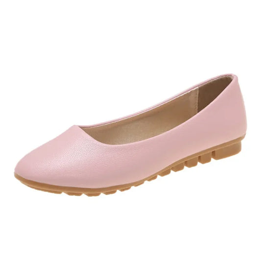 Maxy New women's shoes pointed toe flat soft sole casual women's shoes