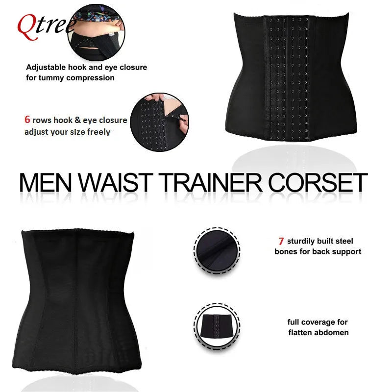 Maxy Dress Slimming Waist Trainer Belt Shapewear Women Belly Cincher Body Shaper Fat Compression Strap Girdles Firm Hook Corset