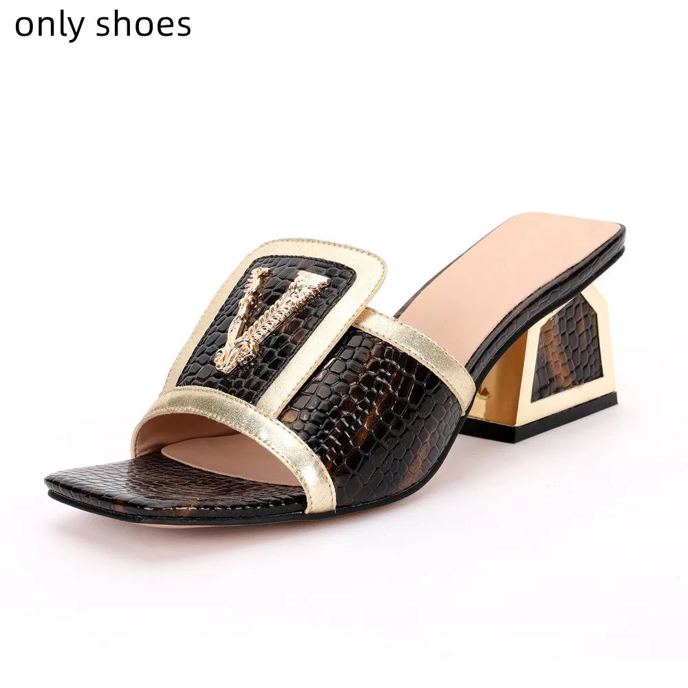 Newest Brilliant Maxy Shoes and Bag Sets Yellow Color Women's Wedding Stronger Heels Shoes with Bag For African Lady Sandals