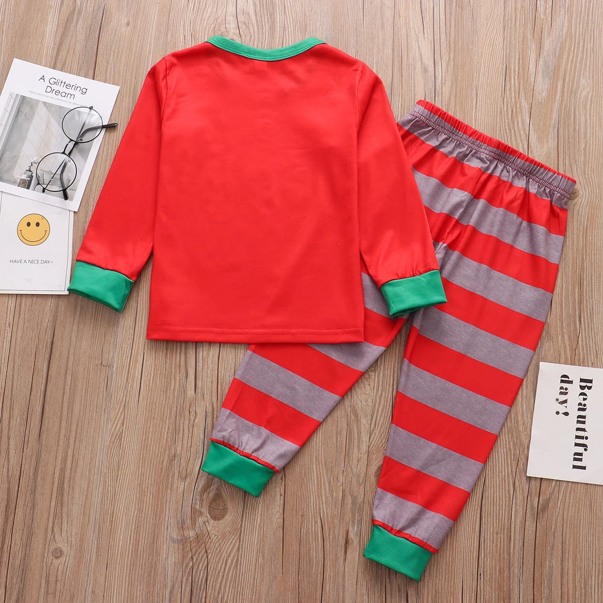 Christmas Family Matching Pajamas Clothing Set Santa Claus Family Clothes 2022 Xmas Adult Kids Pyjamas set Baby Romper Sleepwear