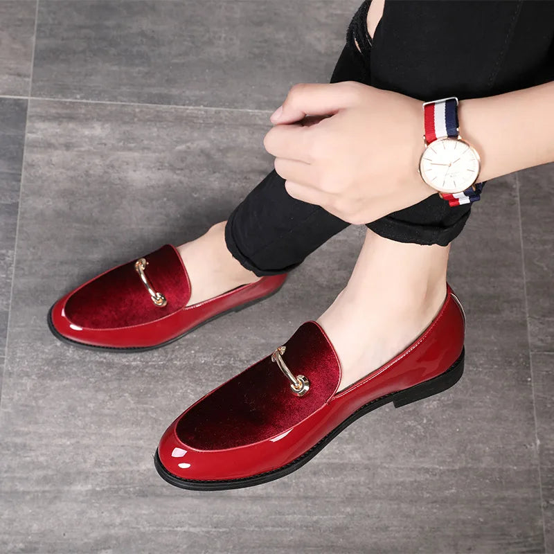 Amay Italian Luxury Brand Mens Dress Shoes Loafers Business Formal Shoes Men Wedding Dress Zapatos De Hombre De Vestir Formal