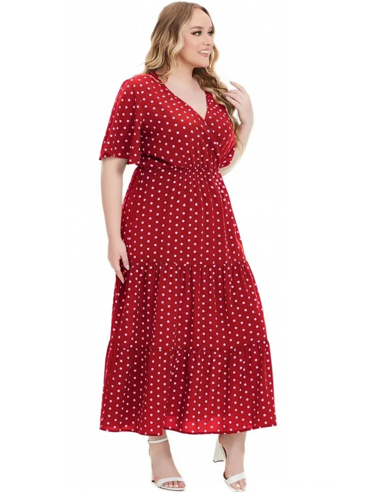 Maxy New Party 4XL 5XL Plus Size Dresses For Women Dashiki Ankara Evening Gown Elegant Turkey Outfit Robe Africa Clothes