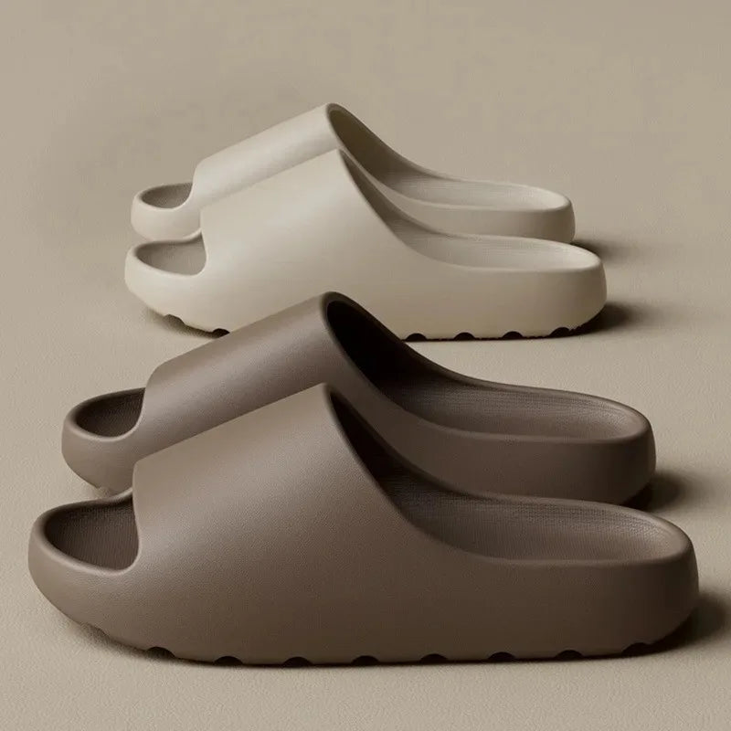 Maxy Coconut Slippers Cloud Thick-soled Sandals Summer Fashion Soft Bottom Beach Men Slippers Women's Sandals  EVA Slides