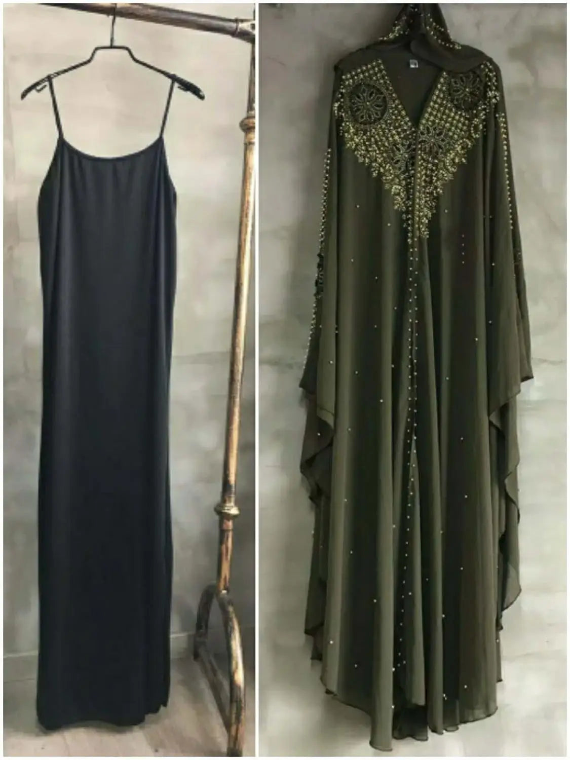 Babs new arrival elegant fashion style women plus size long shawl dress