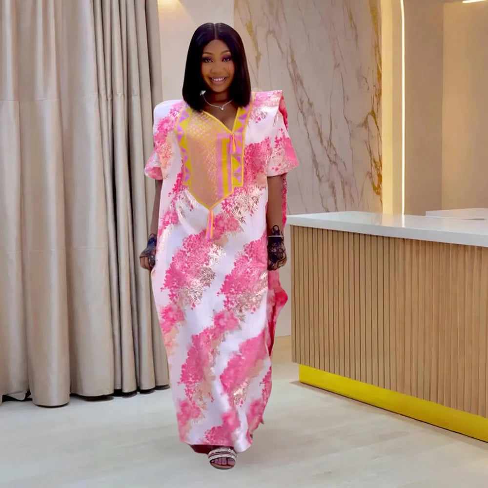 Maxy MD Abayas African Muslim Robe For Women Dubai Luxury Fashion Dress Evening Party Dresses Femme Boubou Djellaba Kaftan Wear