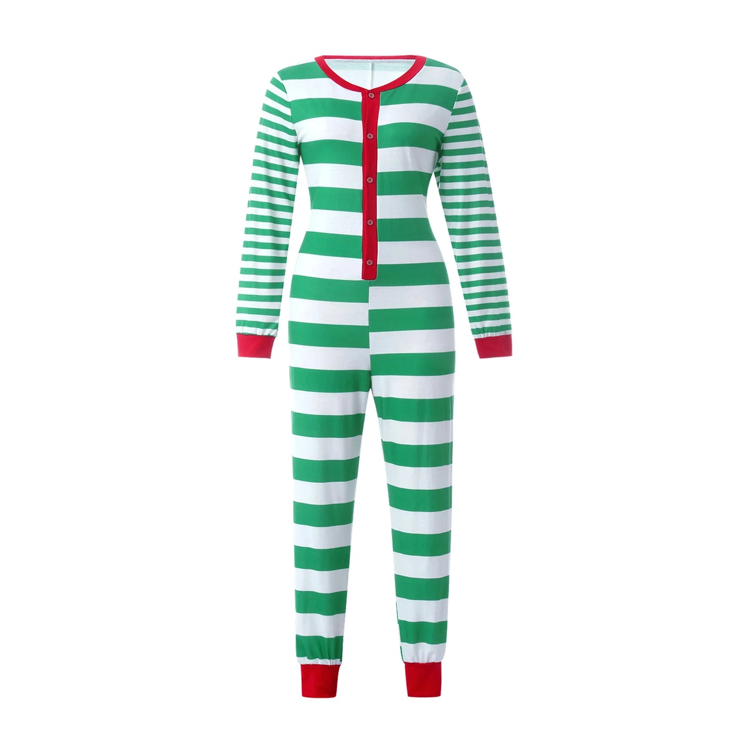 Max Christmas Family Matching Pajamas Set Striped Romper Jumpsuit Pajamas Mother Father Daughter Son Nightwear Sleepwear Look