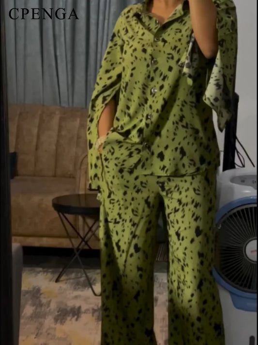 Maxy 2-Piece Set Women Dashiki Clothing Summer African Print Ankara Top and Pant Suit New Arrive Nigerian Traditional Outfit