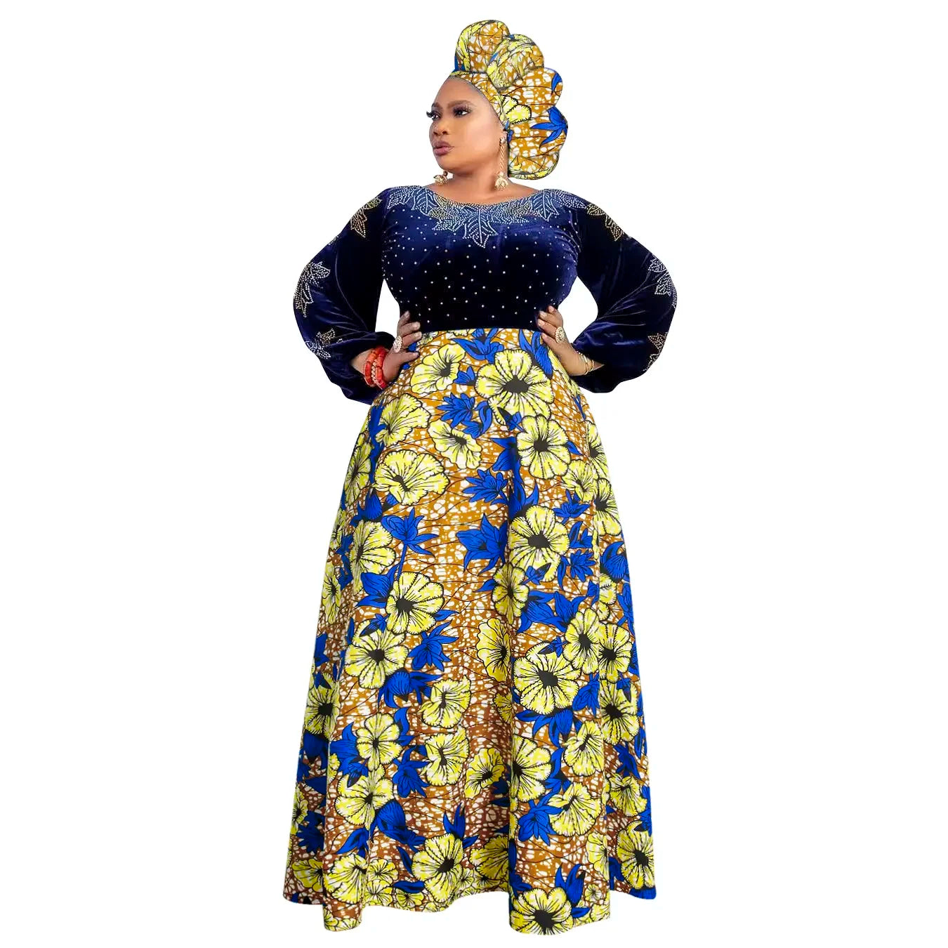 Elegant Evening Dress African Women Dubai Turkey Muslim Kaftan Hijab Wedding Party Birthday Dresses Multi-style Ladies Clothing