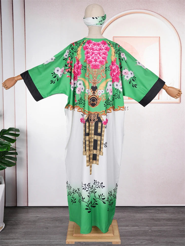 Amay Wedding Party Traditional Chiffon Dresses Dubai African Women Dashiki Outfits Loose Boubou Elegant Ladies Clothing Maxy Robes