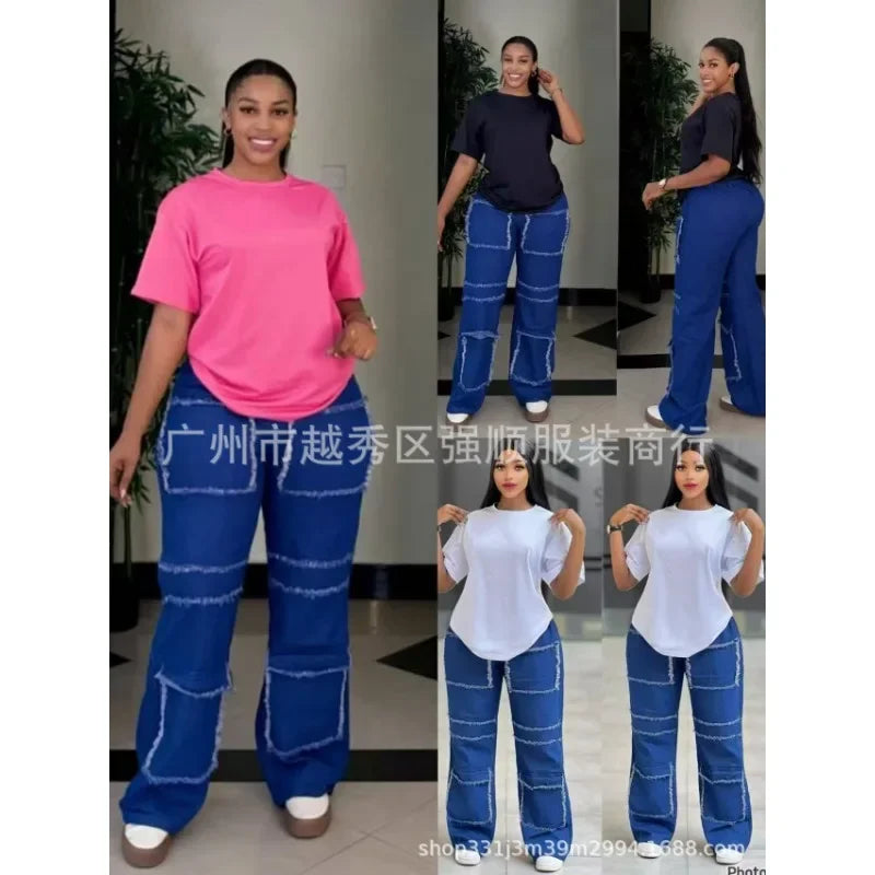 Maxy 2 Piece Women Sets New Arrival Summer Autumn Matching Sets Two Pieces Sets Top Pants Suits Outfits Clothing