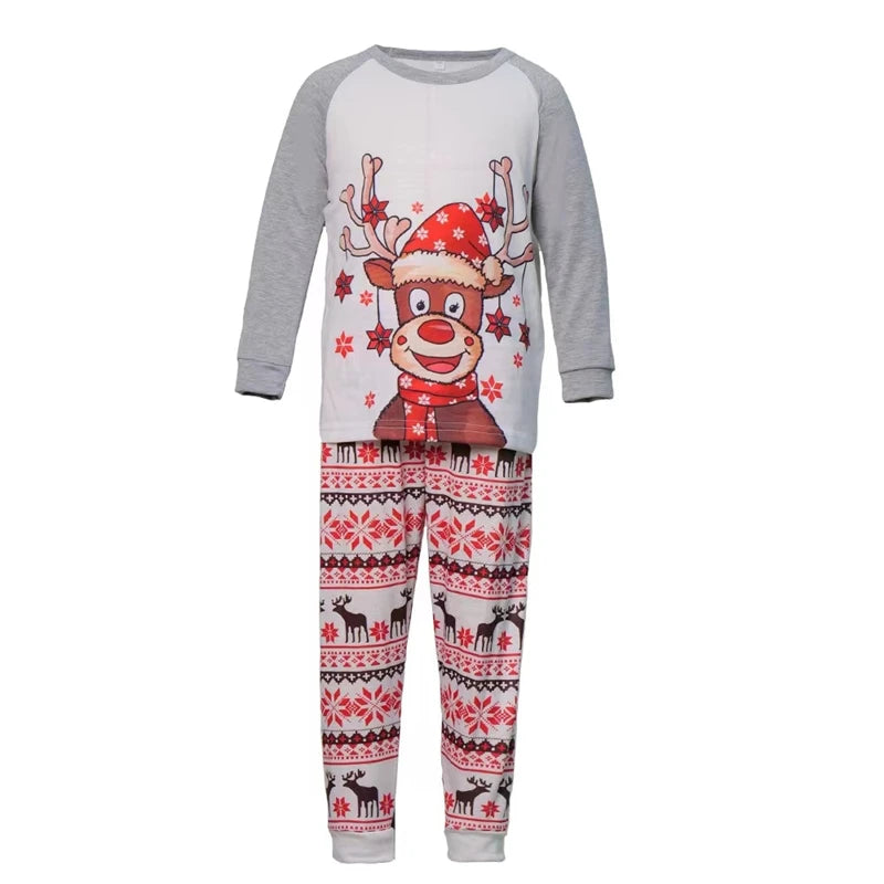 Maxy Christmas Family Matching Pajamas Sets Daddy Mommy and Me Xmas Pj's Clothes Father Mother Children Baby Sleepwear