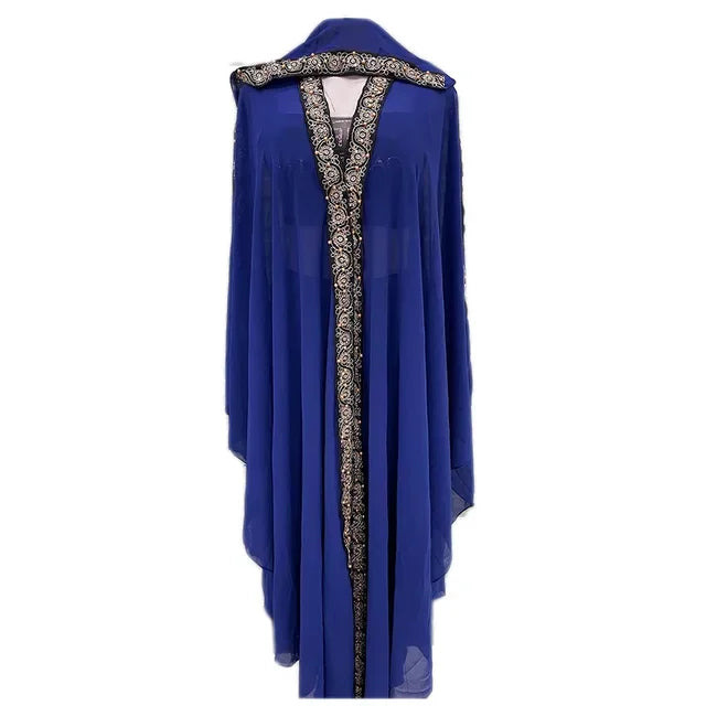 Maxy Ramadan Abaya Dubai Kaftan Muslim Hijab Dress African Evening Dresses for Women Kimono Robes Caftan Islam Clothes Muslim Abaya