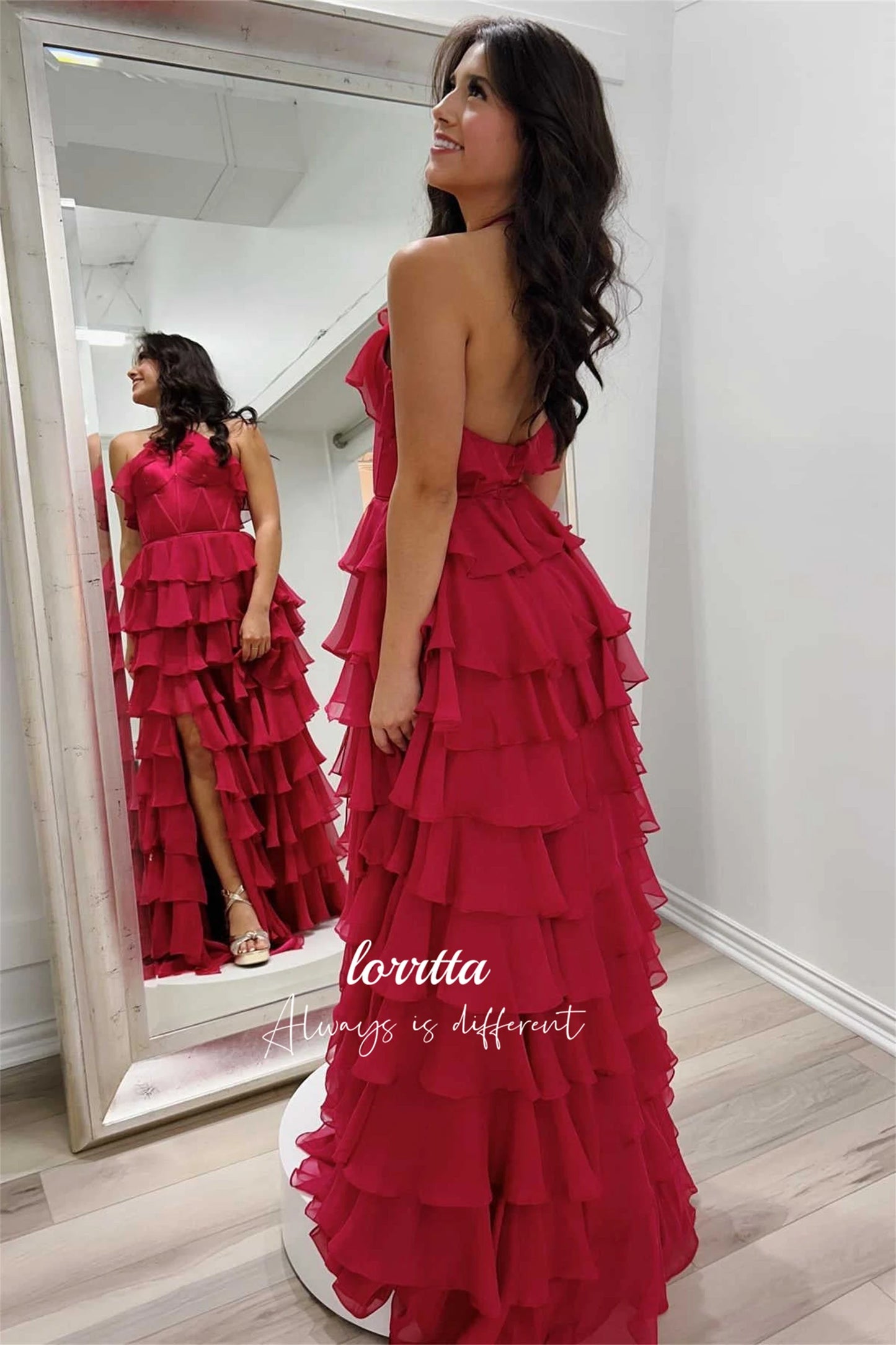 Maxy Woman Elegant Wedding Party Dress Line A Ball Gown Graduation Layered Happy Sharon Dresses Robe De Soiree Femmes