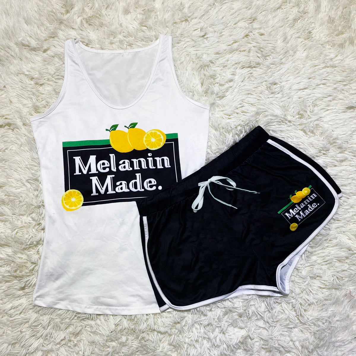 Maxy Short Sets 2 piece sets women outfit juicy Tank Top Shorts matching sets Summer Clothes Sports Fitness Workout Tracksuits