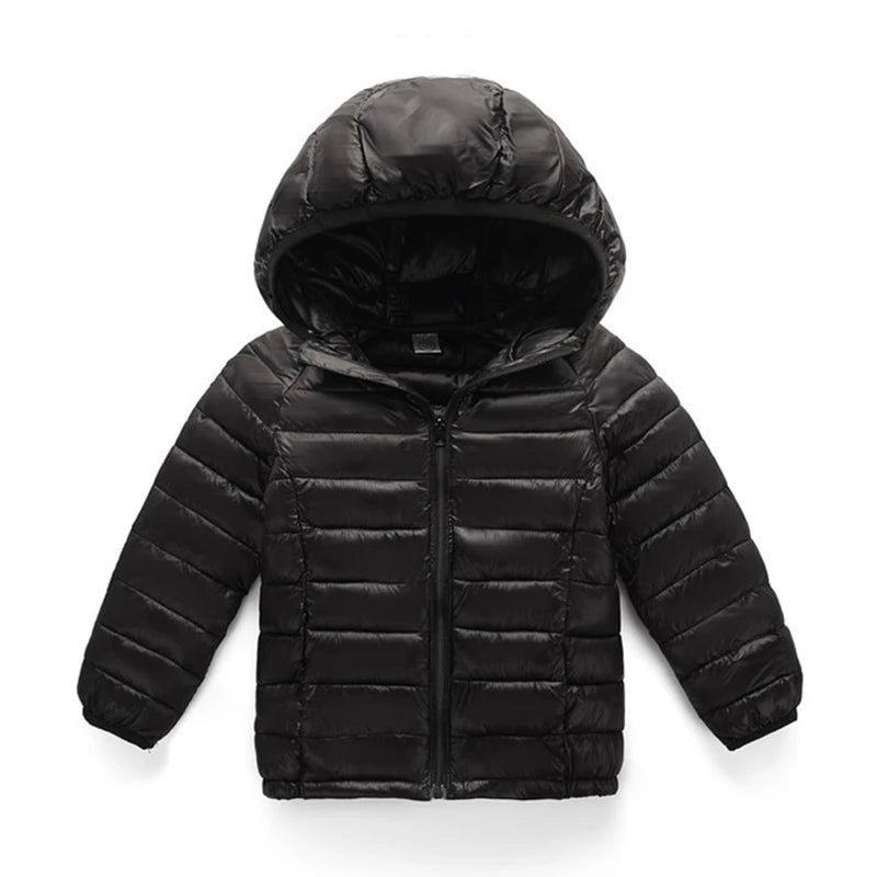 Maxy 2-12 Years Autumn Winter Kids Down Jackets for Girls Children Clothes Warm Down Coats For Boys Toddler Girls Outerwear Clothes