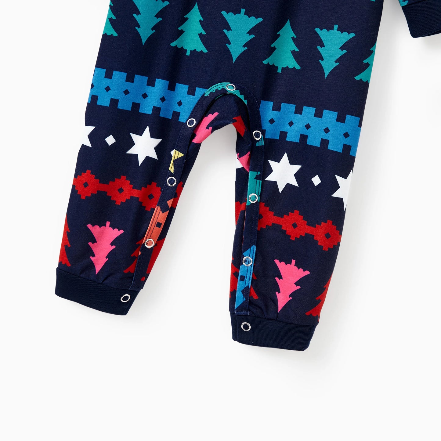 PatPat Max Christmas Pajamas Sets Family Matching Allover Xmas Tree/Star/Fair Isle Pattern