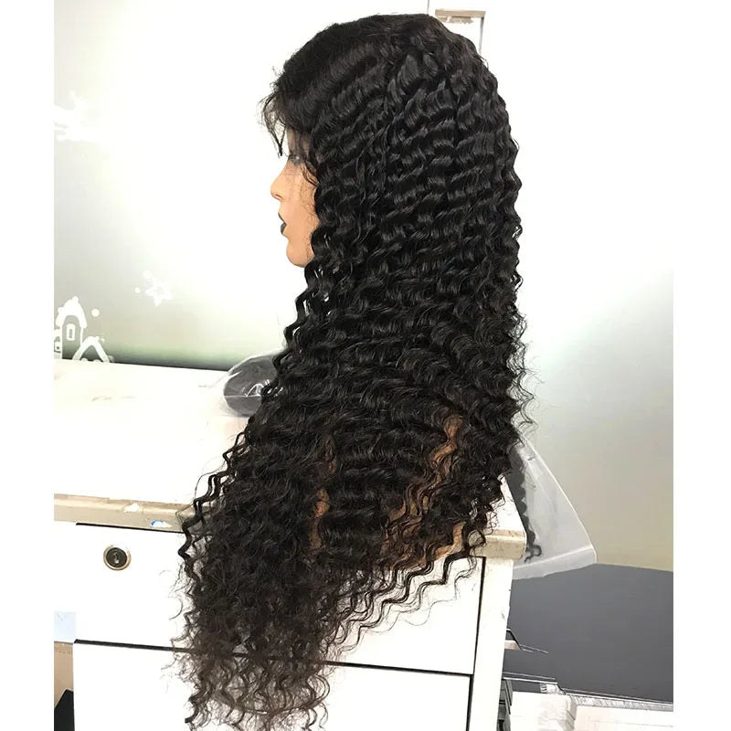 Maxy Glueless Real Human hair Wigs Lace Frontal Wig Pre Plucked With Baby Hair Brazilian Blond  Remy Loose Curly Human Hair Wigs