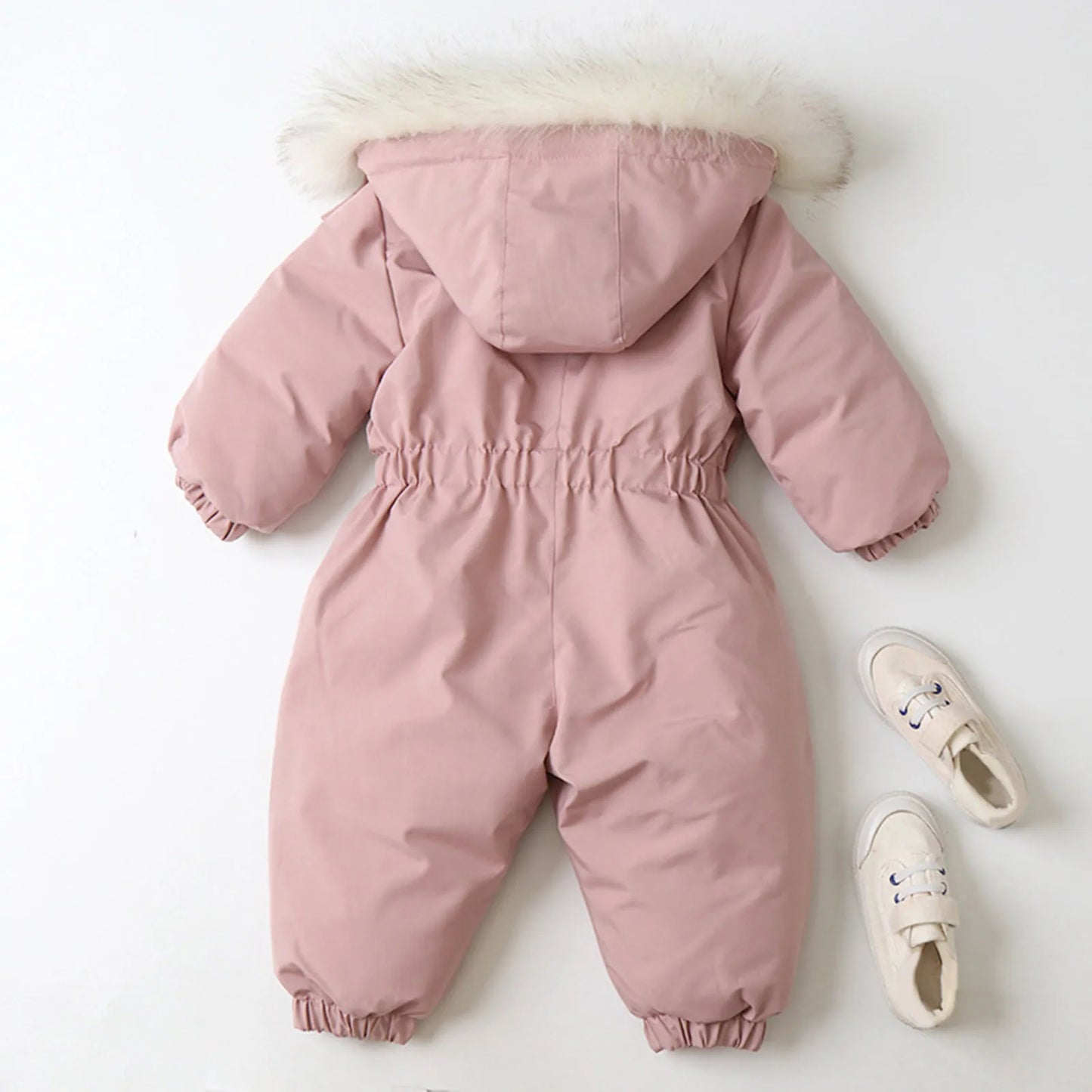 Maxy 2024 Winter Ski Suit Plus Velvet Baby Jumpsuit Boy Overalls Warm Kids Toddler Girl Clothes Children Clothing Coat Overcoat Wear