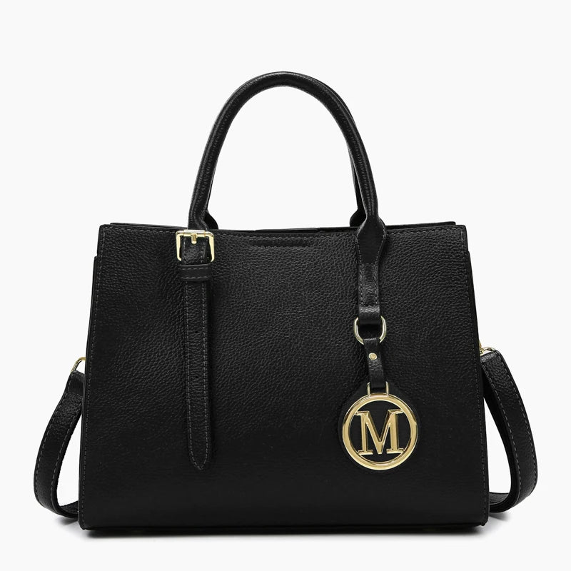 Maxy 3 Piece Or 1 Set Casual Tote Vintage Ladies Handbag PU Leather Luxury Handbags Women Designer Bags for Women Sac A Main Femme