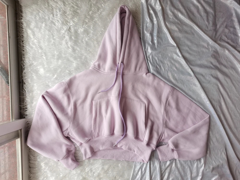 Maxy Wholesale Fleece Hoodie with Jogger Pant Sweat Suit Fall Winter 2 Piece Set Tracksuit Women Sports Outfit Two Piece Solid Casual