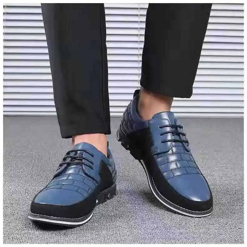 Amay Men Dress Shoes Natural Leather Men's Brand Shoes Sale Formal Shoe Men's Cowhide Italian Patent Leather Loafers Footwear Casual