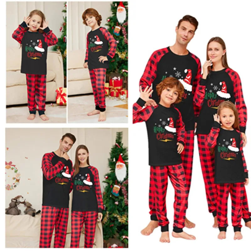 Maxy Christmas Family Cosplay Costume Adult/Kids Fantasy Xmas Shirt Pants New Year Pajamas Set Outfits Halloween Carnival Party Suit