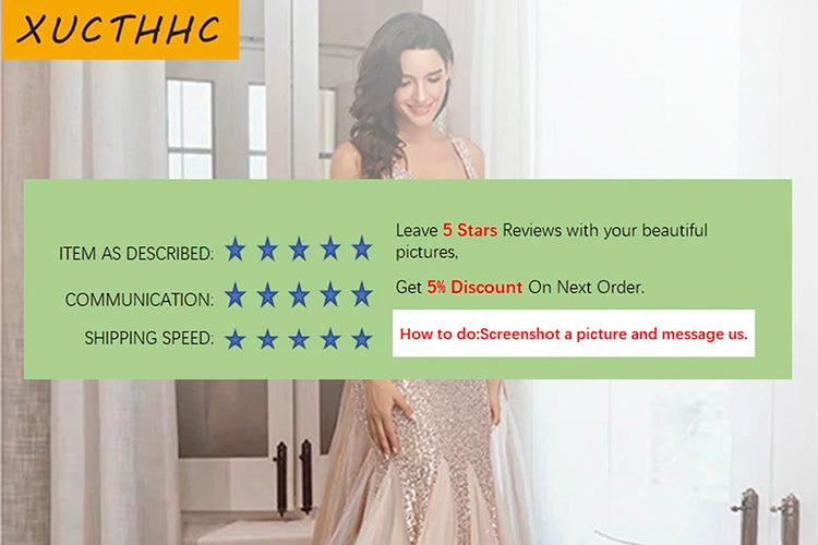 Maxy Evening Dresses XUCTHHC Elegant V-Neck Ruffles Chiffon Formal Evening Gown Robe Dress for Wedding Party