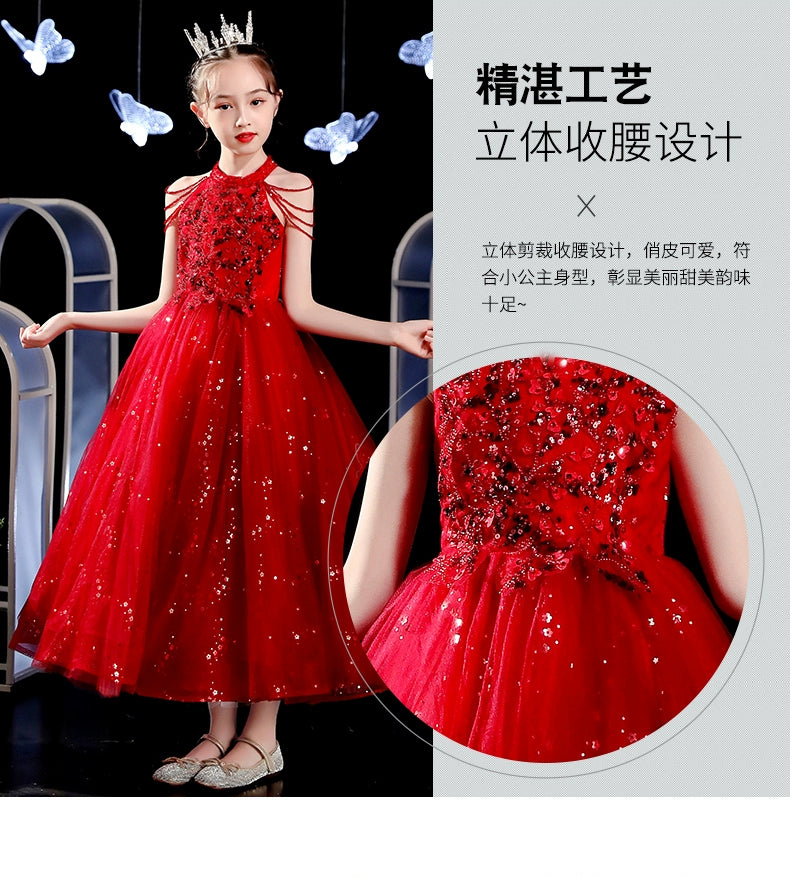 Babs Host Elegant Graceful Catwalk Tulle Tutu Children's Dress