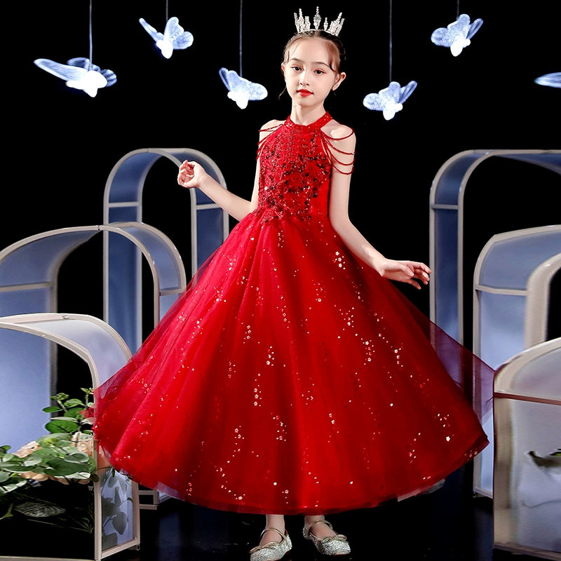 Babs Host Elegant Graceful Catwalk Tulle Tutu Children's Dress