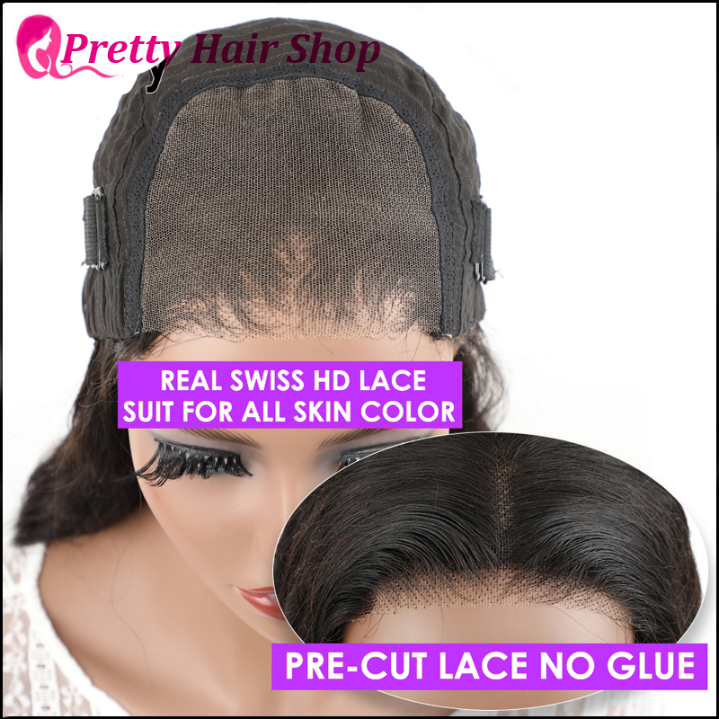 Maxy Body Wave Wear and Go Glueless Brazilian Human Hair Lace Wig