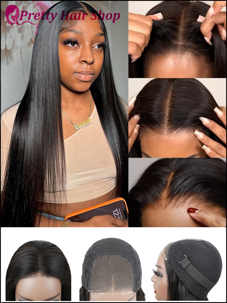 Wear Go Glueless Wig Brazilian Human Hair 4x6 HD Lace Wigs