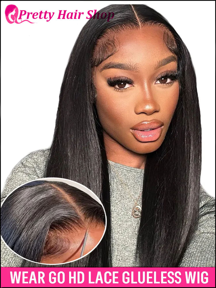 Wear Go Glueless Wig Brazilian Human Hair 4x6 HD Lace Wigs