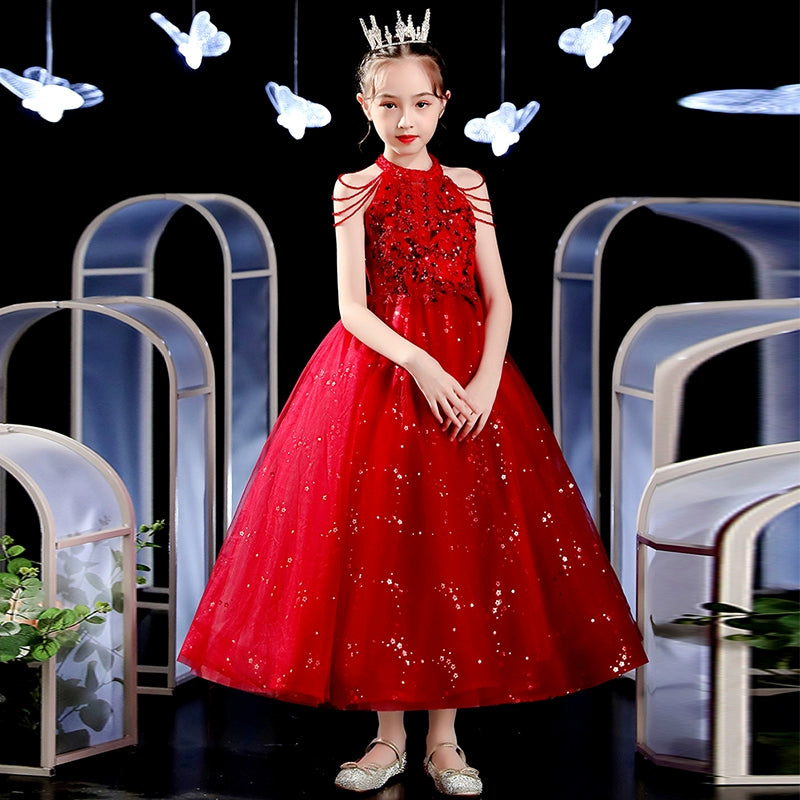 Babs Host Elegant Graceful Catwalk Tulle Tutu Children's Dress