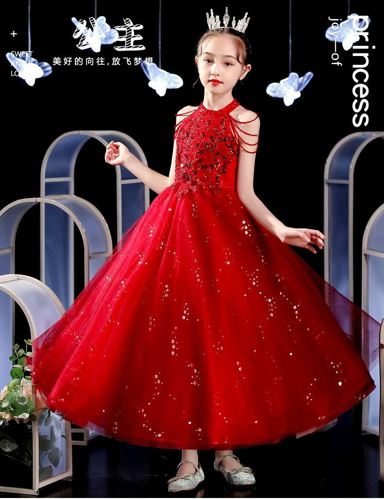 Babs Host Elegant Graceful Catwalk Tulle Tutu Children's Dress