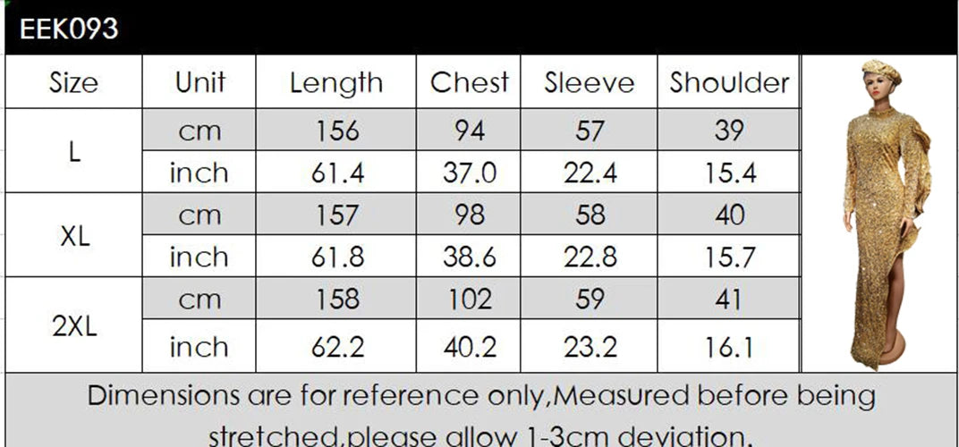 Macy Luxury African Evening Dresses for Women Gold Color Sequin Wedding Party Gown Dashiki Ankara Formal Dress Africa Clothing Kaftan