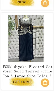 Maxy Pleated Print Pants Set Women O-Neck 3D Flowers T Shirt + Wide Leg Trousers Loose New 2025 Female Two Piece Sets