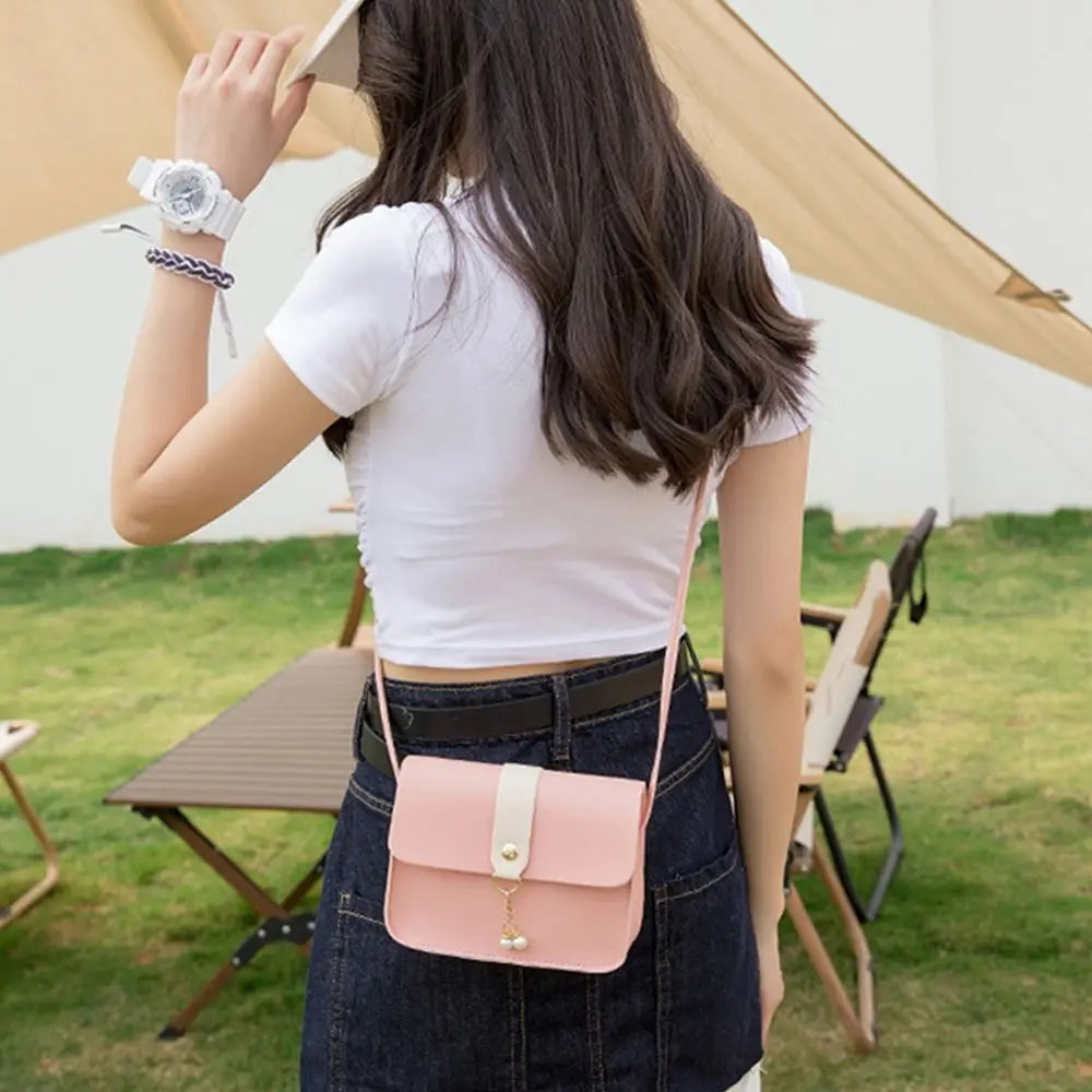 Maxy Fashion Small Square Bag Women's Small Crossbody Bag Ladies Handbags Girls Summer Travel Mini Purse