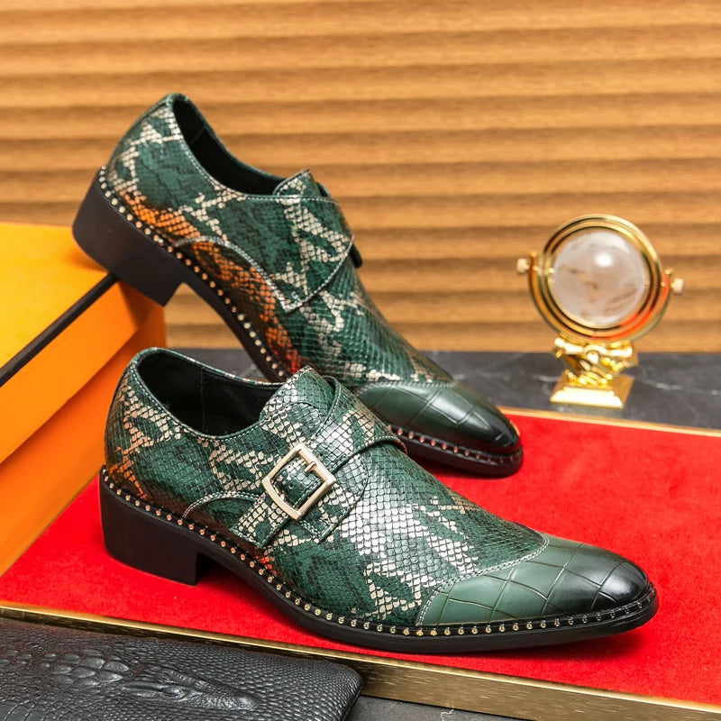 Visco Oxford Dress Fashion Man Business Shoe Handmade Wedding Man Shoe Designer Formal Leather Shoes Luxury Party Prom Formal Shoes