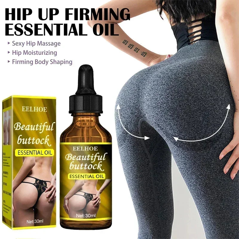 Maxy Buttock Essential Oils Fast Growth Butt Enhancer Breast Enlargement Body Sexy Care For Women Hip Lift Butt Enhancement Oils