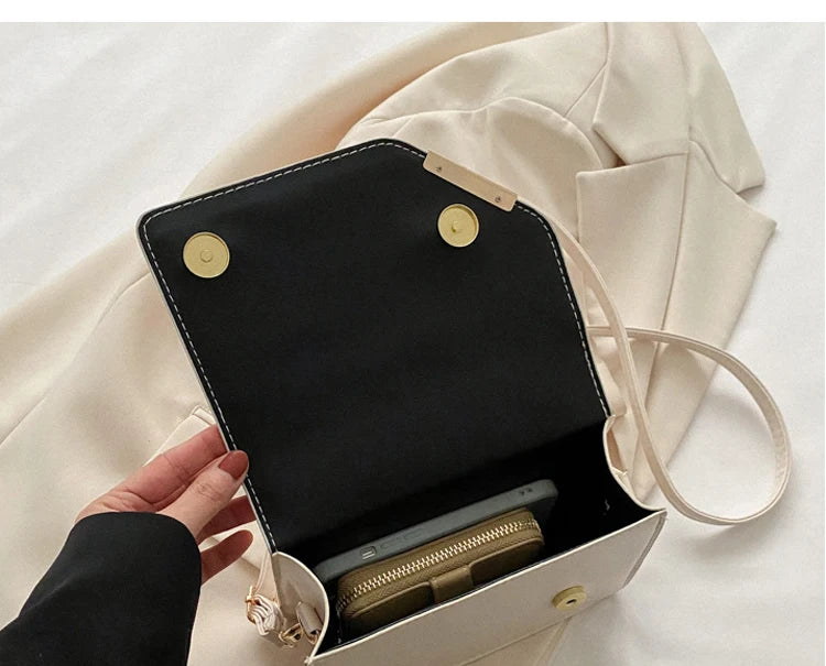Maxy New Fashion Shoulder Bag Plaid PU Leather Ladies Handbags Designer Crossbody Bags For Women