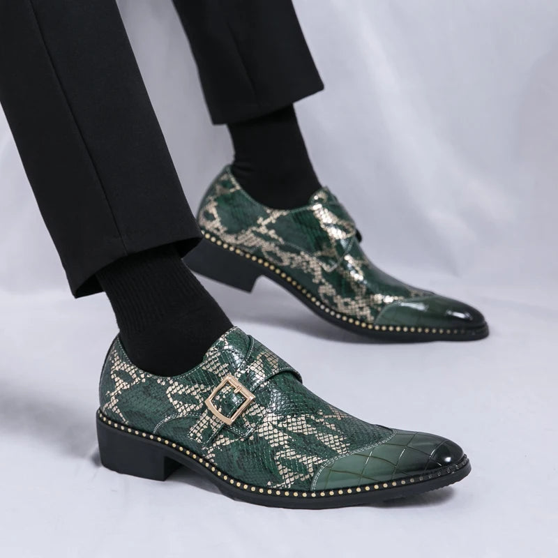 Visco Oxford Dress Fashion Man Business Shoe Handmade Wedding Man Shoe Designer Formal Leather Shoes Luxury Party Prom Formal Shoes