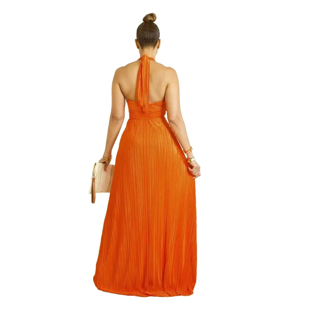 Babs Elegant Dresses For Women Dashiki Summer Autumn Macy Dress Ladies Traditional African Clothing Fairy Long Dress