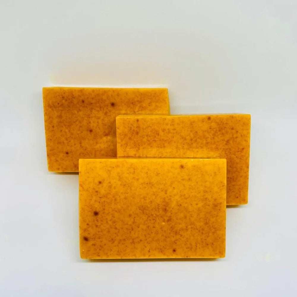Maxy 100g Turmeric Hand Made Soap, Lemon Kojic Acid Soap, Shower and Facial Soap