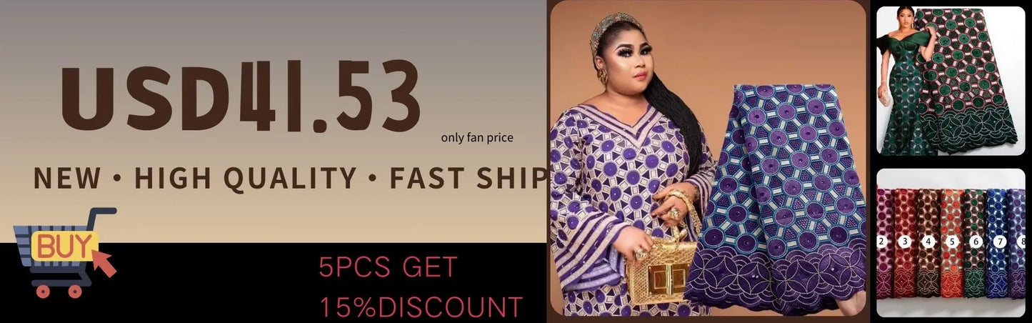 Macy Gold African Lace Fabric 2024 High Quality Damask Nigerian Jacquard Brocade Lace Fabric 5 Yard Elegant Dress for Women Sew A3750