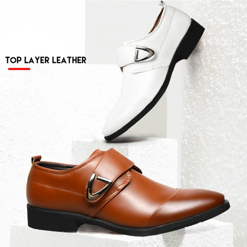 Maxy Leather Wedding Business Dress Shoes Oxford Shoes for Men