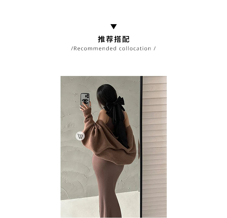 Maxy Red Fashion Sexy Turtleneck Midi Dress Women Party Club Ladies Bodycon Elastic Peach Hip Elegant Long Dresses for Woman