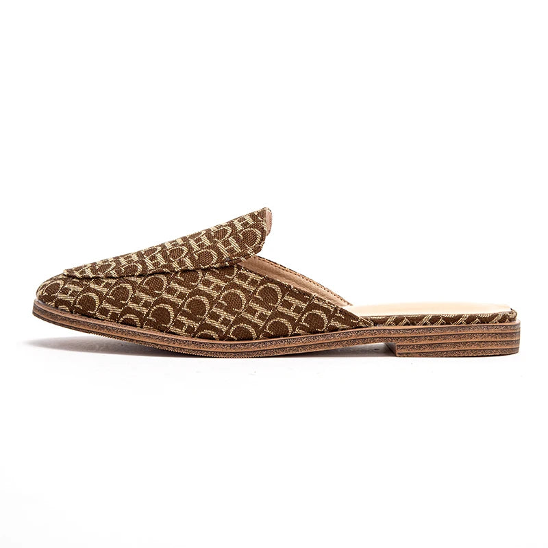 Maxy Women Summer New Cool and Anti slip Slippers with Letter Printing Design, Casual Slippers, Sandals, Exquisite Craftsmanship
