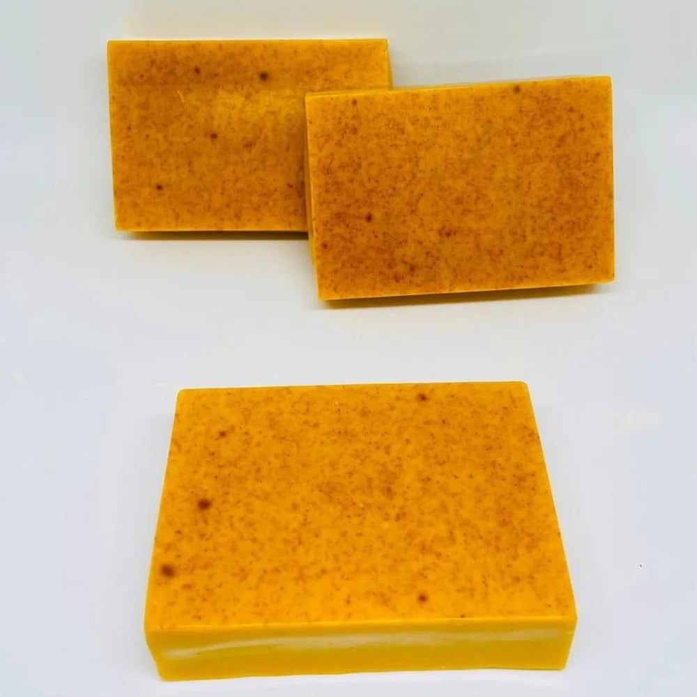 Maxy 100g Turmeric Hand Made Soap, Lemon Kojic Acid Soap, Shower and Facial Soap